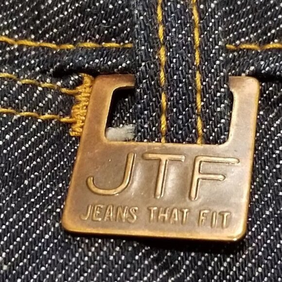 Vintage Sears JTF Mom Jeans 14 High Rise Dark Wash Denim 29x33 - Picture 6 of 15